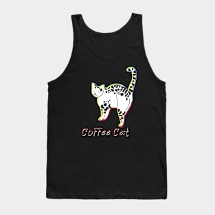 Coffee Cat Tank Top